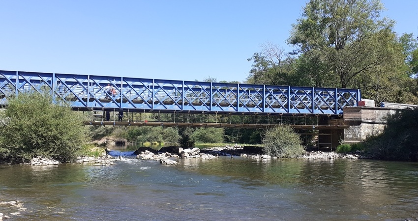 How the blue bridge got a new look - photo1