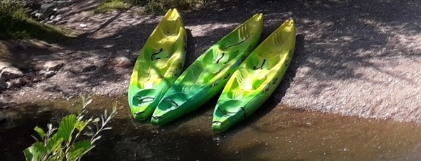 Camping Verte Rive Cromary - Kajak und Kanu im Fluss L'Ognon